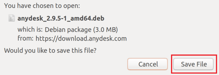 Install AnyDesk on Ubuntu Desktop