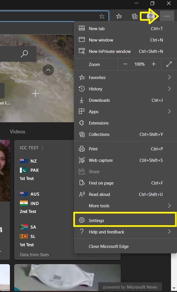 View password microsoft edge