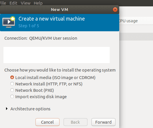 Install KVM Virtual Machine