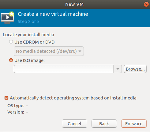 Install KVM Virtual Machine