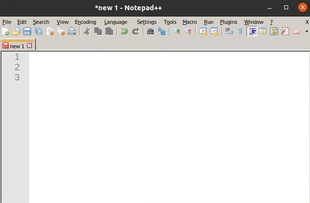 Install Notepad++ on Ubuntu