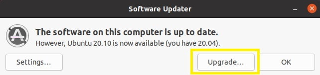 upgrade ubuntu