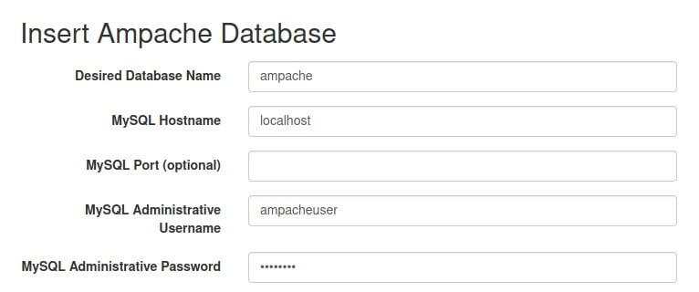 Ampache-database-details