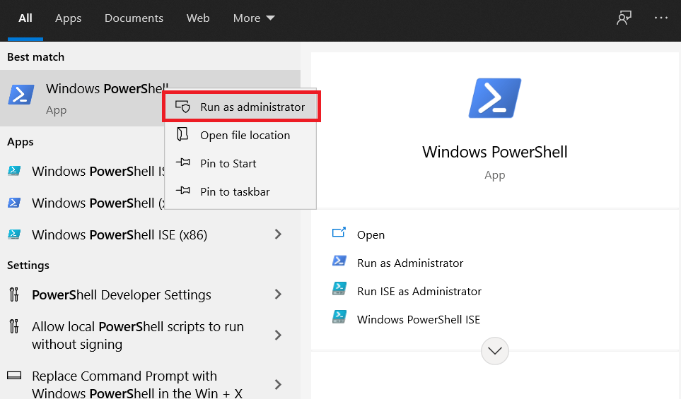 Run-powershell