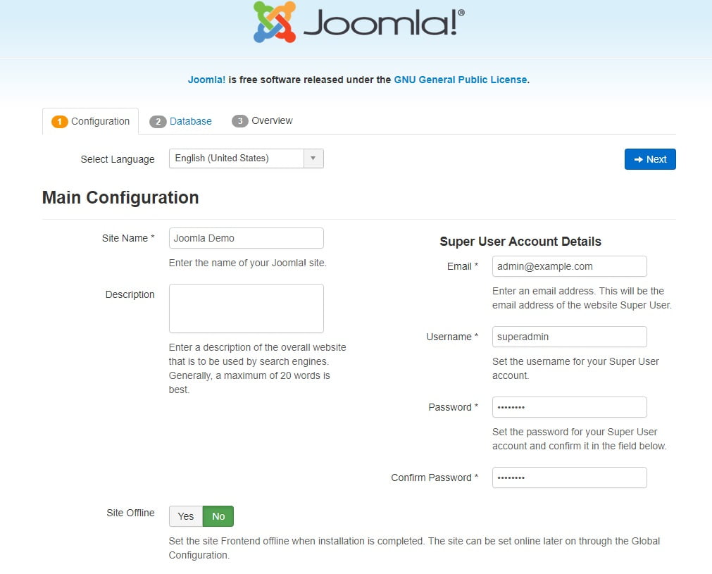 joomla-setup-wizard