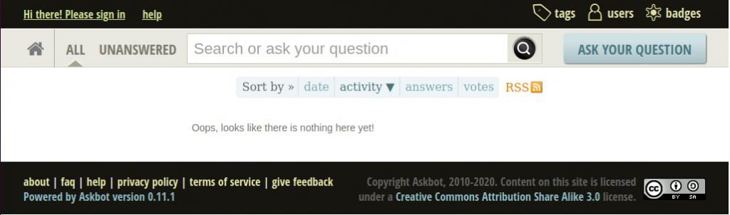 launch-Askbot