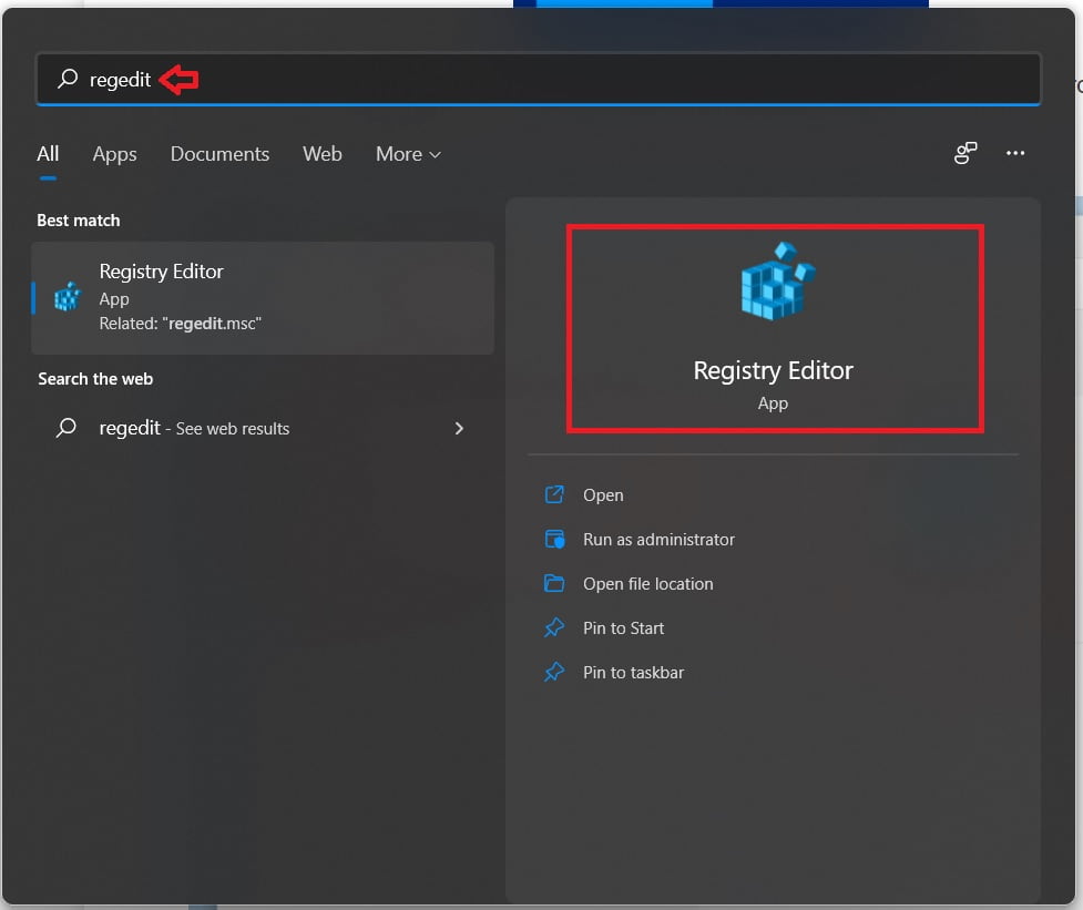 open-regedit
