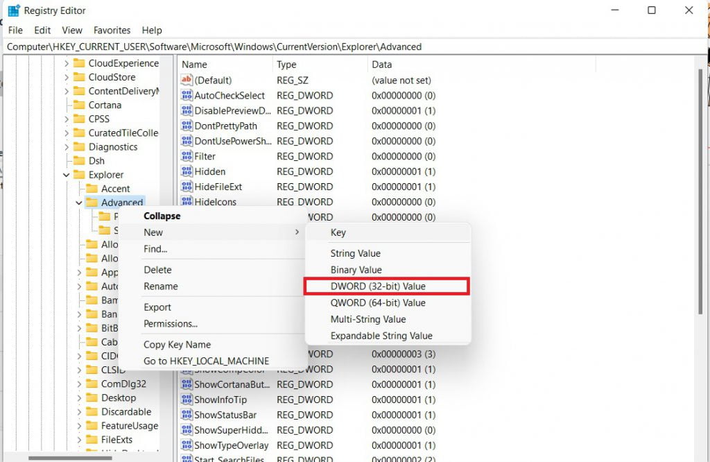 open-regedit2-How to Restore Classic Start Menu in Windows 11