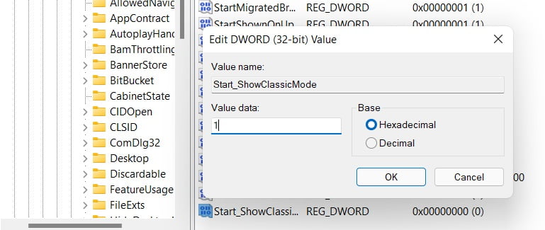 open-regedit3-How to Restore Classic Start Menu in Windows 11