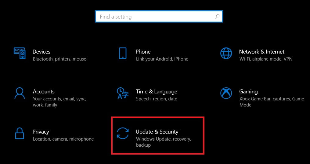 open-update-and-security