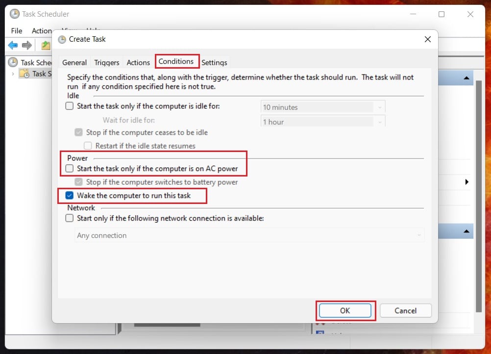 conditions-for-new-task