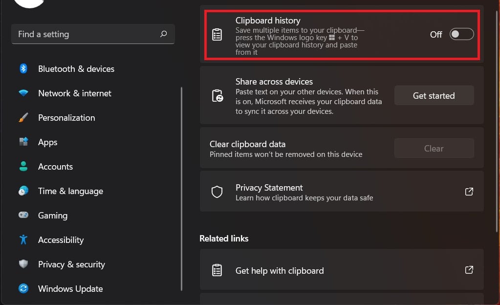 disable clipboard-history