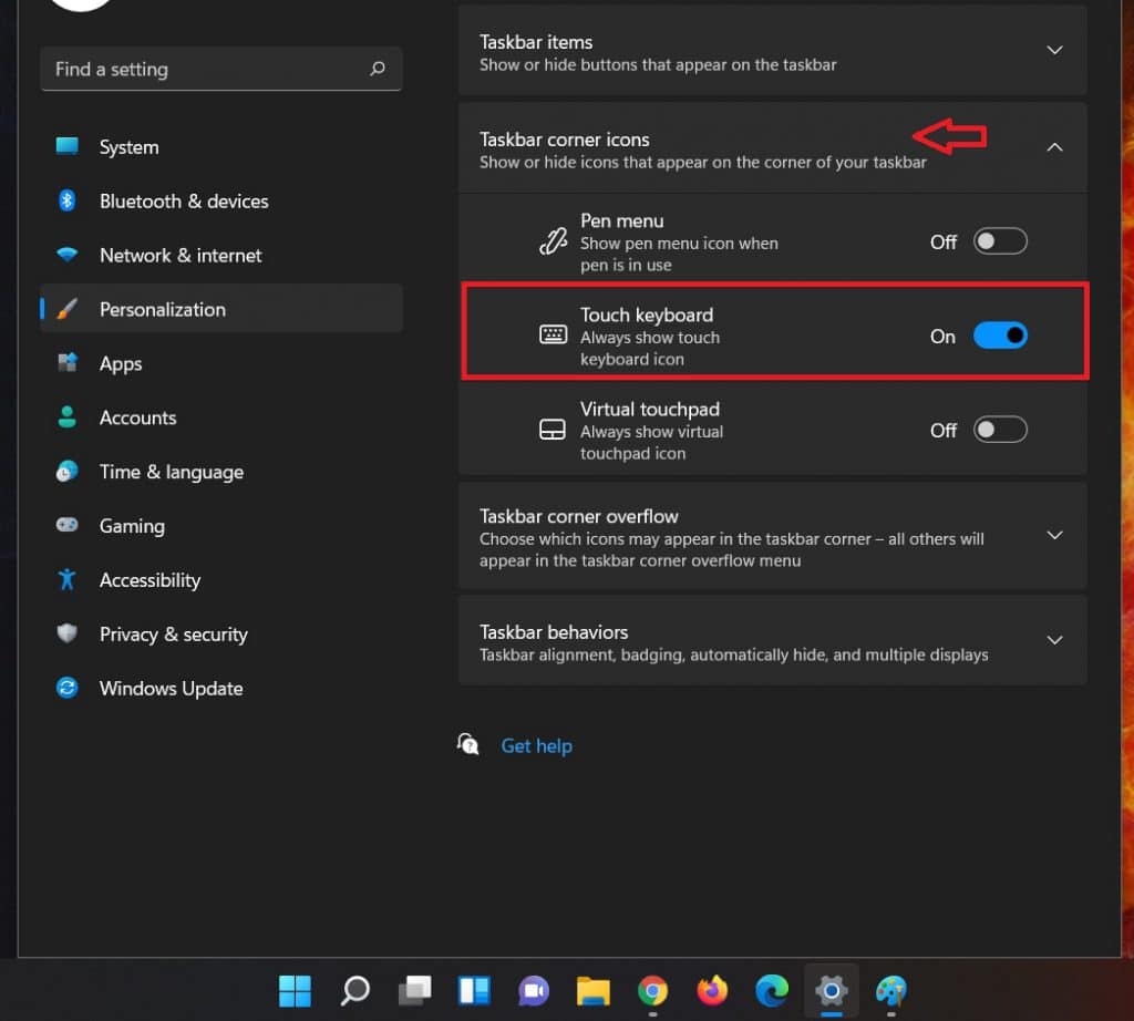enable-touch-keyboard