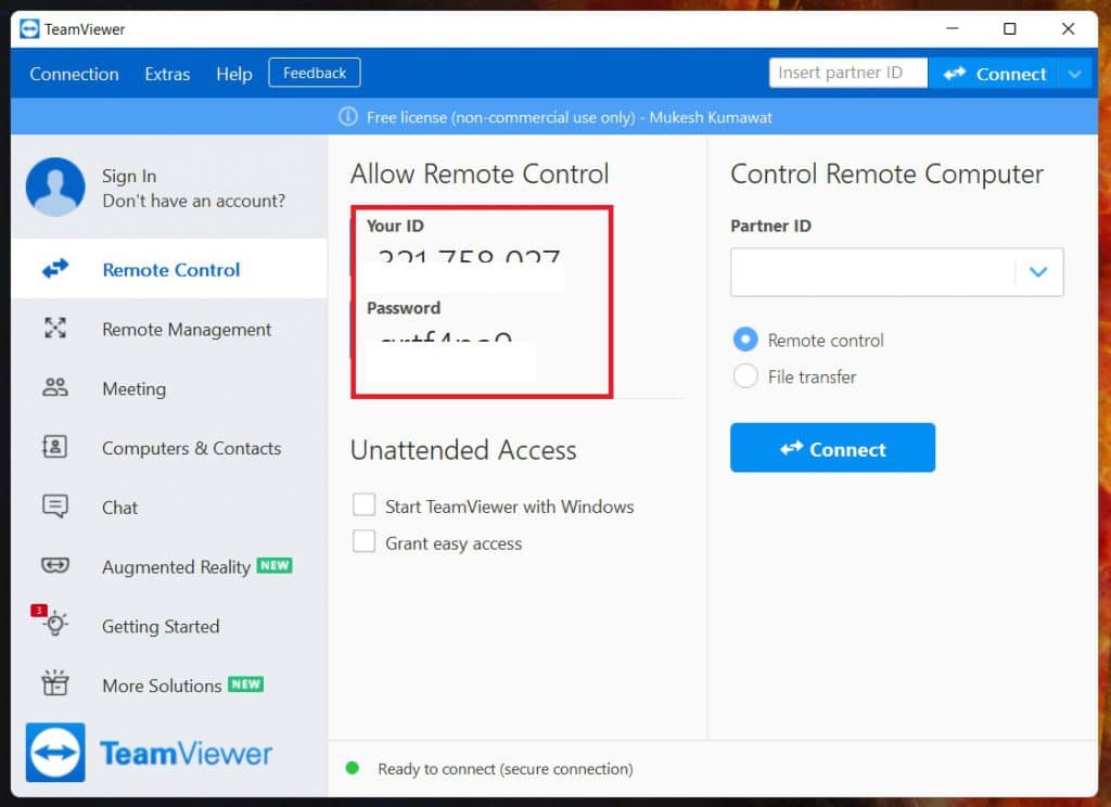 launch-TeamViewer