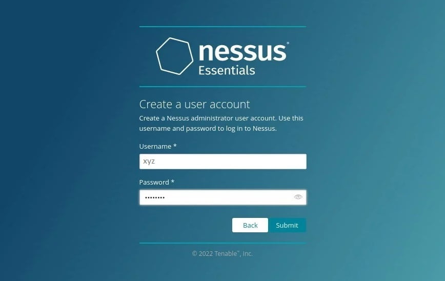 nessus-create-account-screen