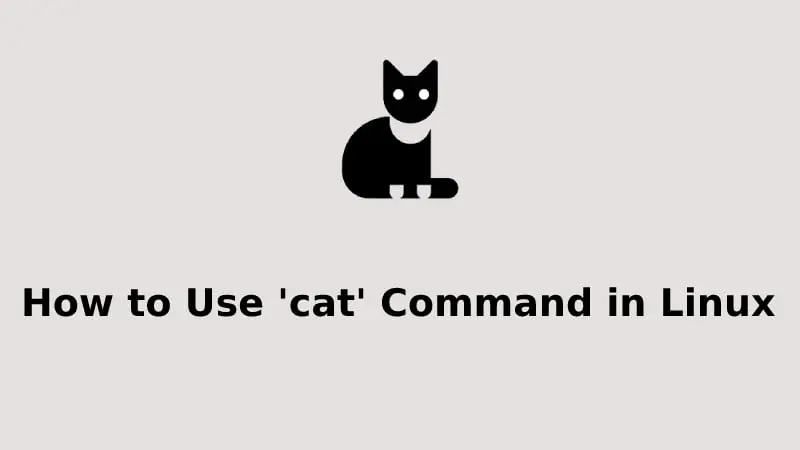 How to Use 'cat' Command in Linux